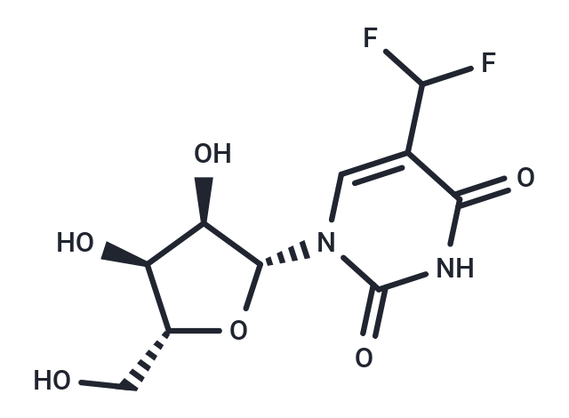 化合物 5-Difluoromethyluridine,5-Difluoromethyluridine