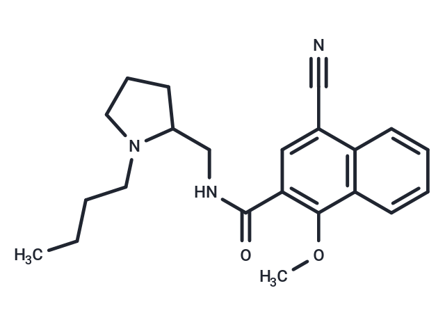 化合物 Nafadotride,Nafadotride