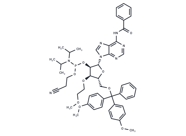 化合物 3’-O-MOE-A(Bz)-2’-CED-phosphoramidite,3’-O-MOE-A(Bz)-2’-CED-phosphoramidite