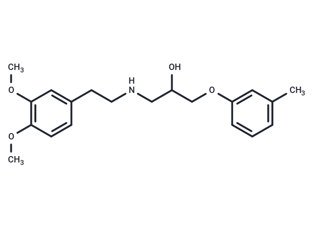 化合物 Bevantolol,Bevantolol