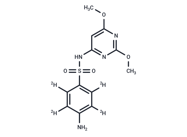 化合物 Sulfadimethoxine-d4,Sulfadimethoxine-d4