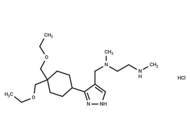 化合物 GSK3368715 hydrochloride,GSK3368715 hydrochloride