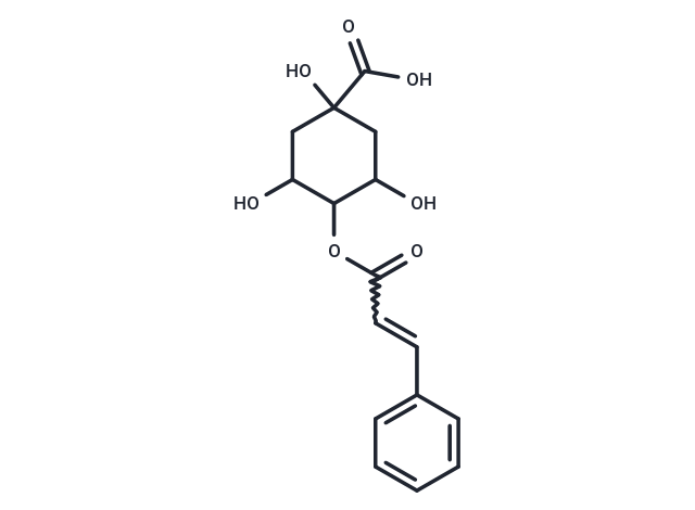 4-O-肉桂酰奎寧酸,4-O-Cinnamoylquinic acid