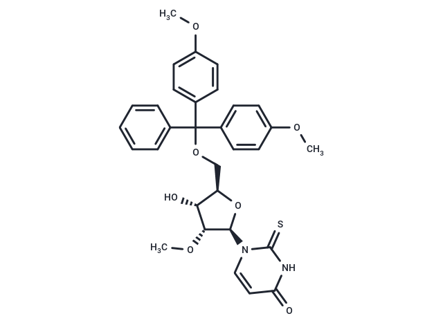 化合物 5’-O-(4,4’-Dimethoxytrityl)-2’-O-methyl-2-thiouridine,5’-O-(4,4’-Dimethoxytrityl)-2’-O-methyl-2-thiouridine