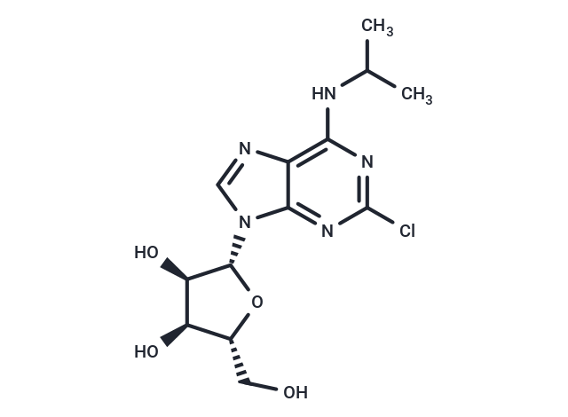 化合物 2-Chloro-N6-isopropyladenosine,2-Chloro-N6-isopropyladenosine