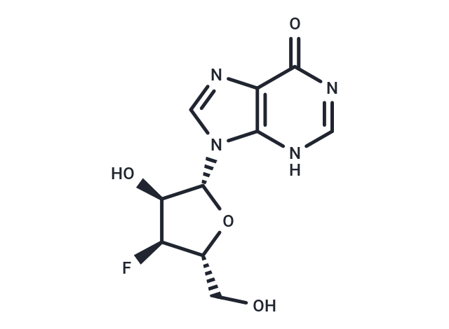 化合物 3’-Deoxy-3’-fluoroinosine,3’-Deoxy-3’-fluoroinosine