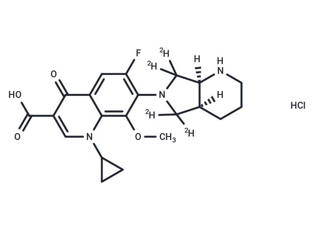 莫西沙星-d4,Moxifloxacin-d4