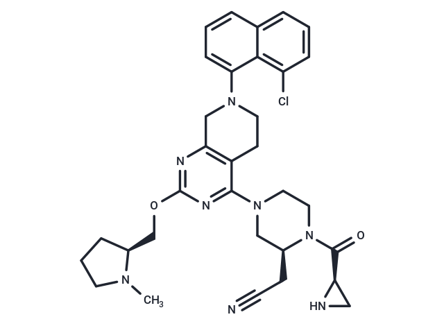 KRAS G12D inhibitor 6,KRAS G12D inhibitor 6