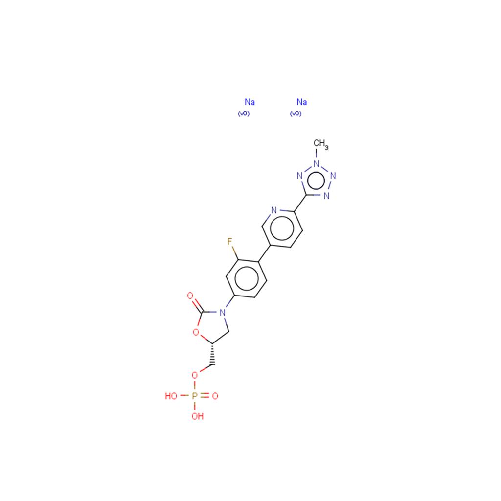 化合物 Tedizolid phosphate disodium salt,Tedizolid phosphate disodium salt