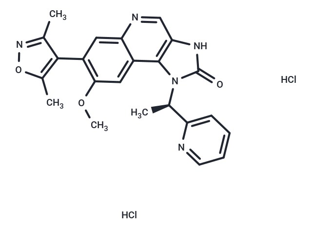 化合物 I-BET151 dihydrochloride,I-BET151 dihydrochloride