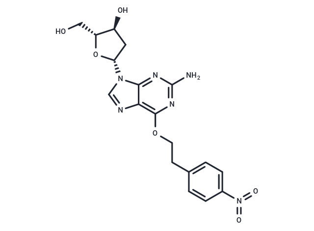 化合物 2’-Deoxy-O6-[2-(4-nitrophenylethyl)]guanosine,2’-Deoxy-O6-[2-(4-nitrophenylethyl)]guanosine