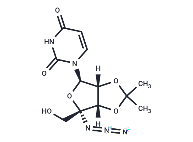 化合物 2’,3’-O-Isopropylidene-4’-alpha-azido-uridine,2’,3’-O-Isopropylidene-4’-alpha-azido-uridine