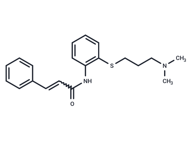 化合物 Cinanserin,Cinanserin