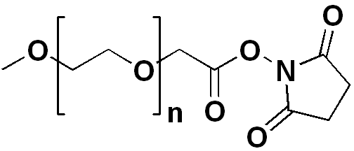 化合物 m-PEG-NHS ester (MW 5000),m-PEG-NHS ester (MW 5000)