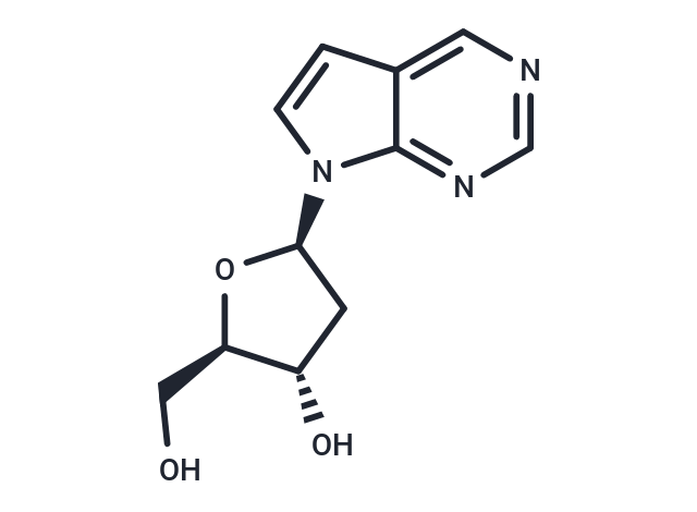 化合物 7-(2-Deoxy-b-D-ribofuranosyl)-7H-pyrrolo[2,3-d]pyrimidine,7-(2-Deoxy-b-D-ribofuranosyl)-7H-pyrrolo[2,3-d]pyrimidine