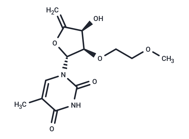 化合物 4’,5’-Didehydro-2’-O-(2-methoxyethyl)-5-methyluridine,4’,5’-Didehydro-2’-O-(2-methoxyethyl)-5-methyluridine