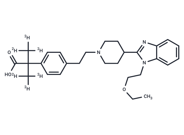 比拉斯汀-d6,Bilastine-d6