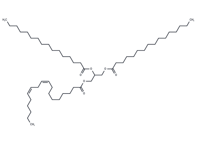 化合物 1,2-Dipalmitoyl-3-Linoleoyl-rac-glycerol,1,2-Dipalmitoyl-3-Linoleoyl-rac-glycerol