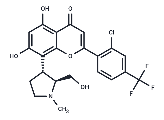 化合物 (2S,3R)-Voruciclib,(2S,3R)-Voruciclib