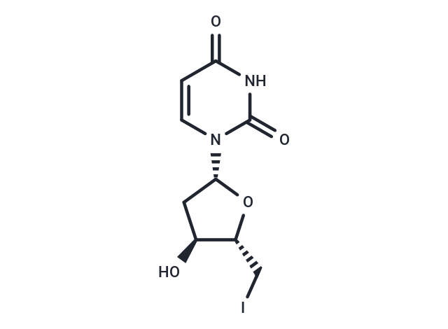 化合物 2’,5’-Dideoxy-5’-iodouridine,2’,5’-Dideoxy-5’-iodouridine