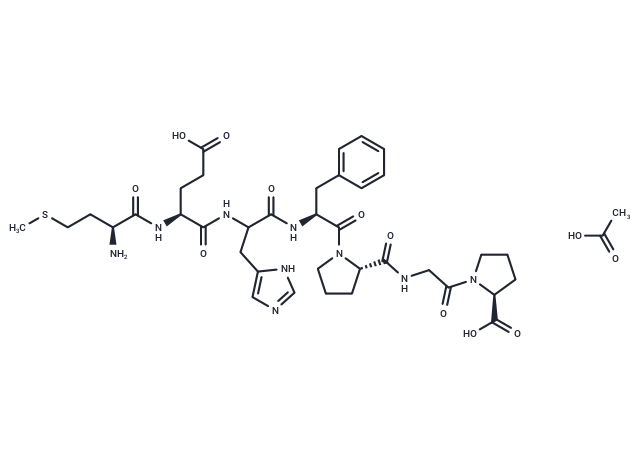 化合物Semax acetate,Semax acetate(80714-61-0 free base)