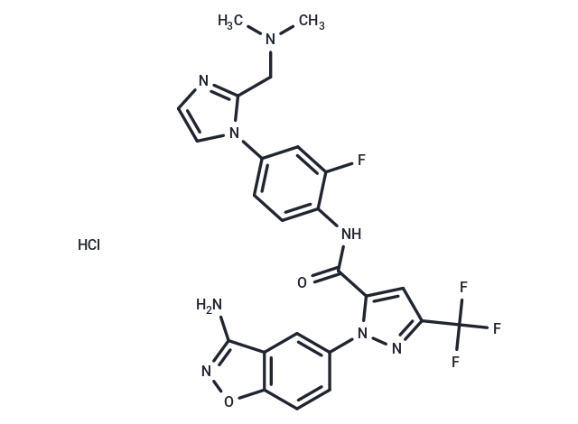 化合物 Razaxaban hydrochloride,Razaxaban hydrochloride