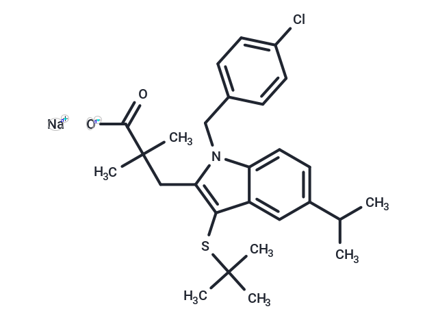 化合物 MK-886 sodium salt,MK-886 sodium salt