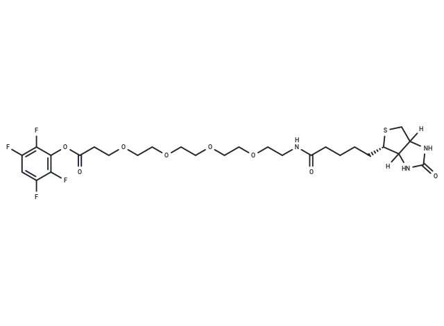 化合物 Biotin-PEG4-TFP ester,Biotin-PEG4-TFP ester