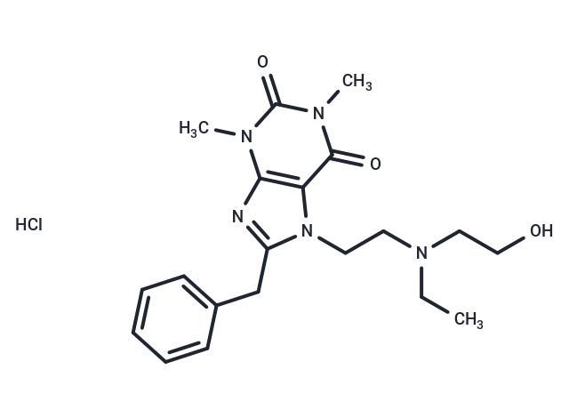 化合物 Bamifylline Hydrochloride,Bamifylline Hydrochloride