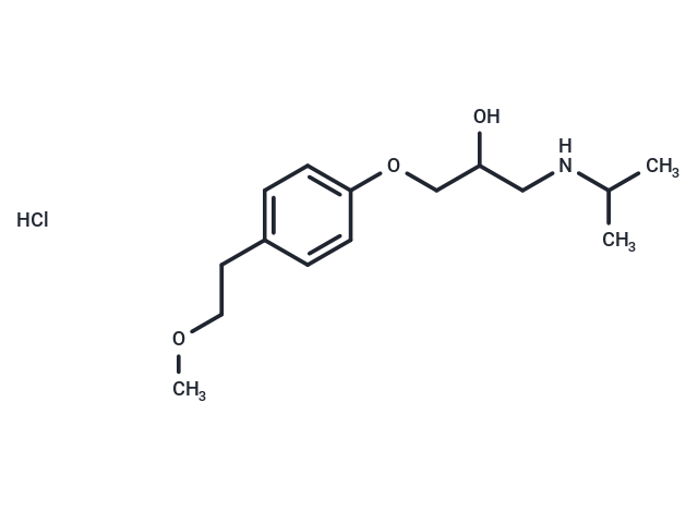 化合物 Metoprolol HCl,Metoprolol HCl