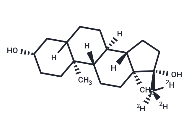 化合物 17-Methyl-5α-androstane-3β,17β-diol-d3,17-Methyl-5α-androstane-3β,17β-diol-d3