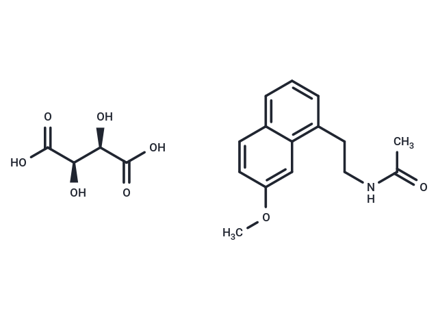 阿戈美拉汀 L(+)-酒石酸,Agomelatine (L(+)-Tartaric acid)