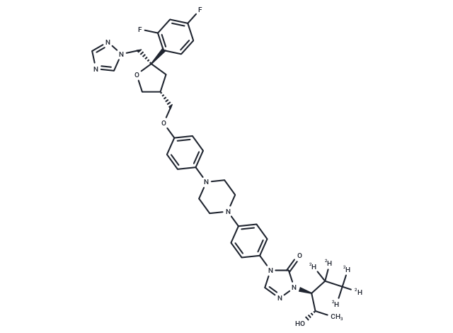 化合物 Posaconazole-D5,Posaconazole-D5