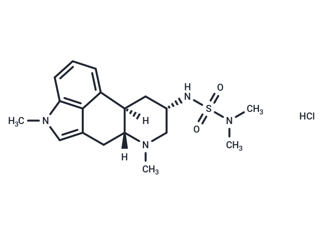 化合物 Mesulergine hydrochloride,Mesulergine hydrochloride