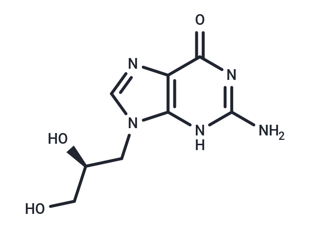 化合物 (S)-9-(2,3-Dihydroxypropyl)-guanine,(S)-9-(2,3-Dihydroxypropyl)-guanine