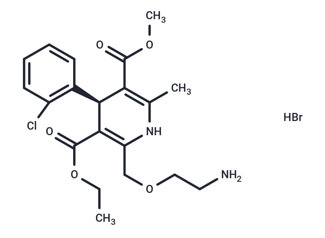 化合物 Levamlodipine hydrobromide,Levamlodipine hydrobromide