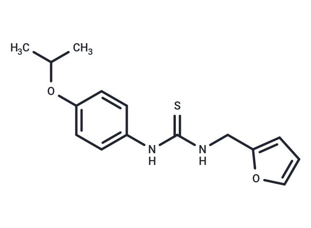 化合物 N-[4-Isopropyl ? oxyphenyl]-N’-furfurylthiourea,N-[4-Isopropyl ? oxyphenyl]-N’-furfurylthiourea