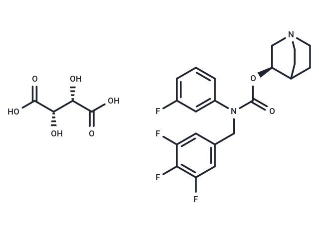 Tarafenacin D-酒石酸鹽,Tarafenacin D-tartrate