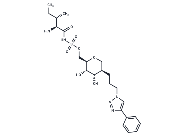 化合物 Isoleucyl tRNA synthetase-IN-1,Isoleucyl tRNA synthetase-IN-1