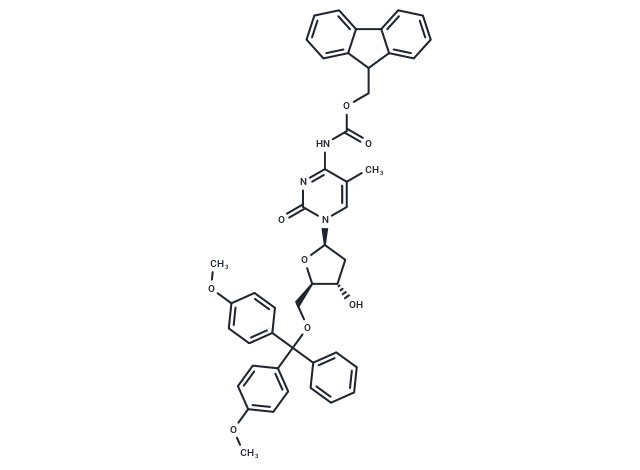 化合物 5’-O-(4,4’-Dimethoxytrityl)-2'-deoxy-N4-[(9H-fluoren-9-ylmethoxy) carbonyl]-5-methylcytidine,2'-Deoxy-5'-O-DMT-N4-Fmoc-5-methylcytidine