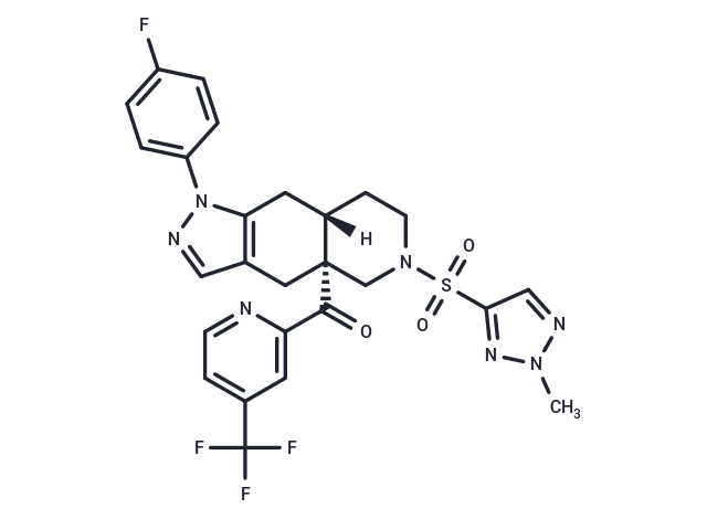 化合物 Exicorilant,Exicorilant