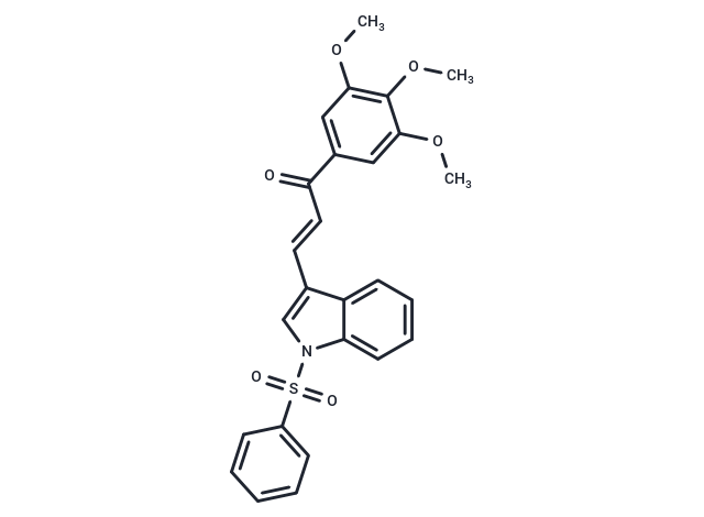 化合物 Tubulin inhibitor 23,Tubulin inhibitor 23