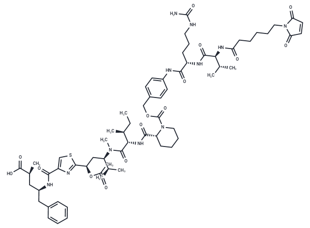 MC-VC-PAB-Tubulysin M,MC-VC-PAB-Tubulysin M