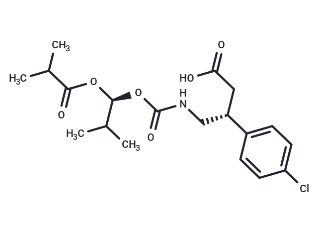 化合物 Arbaclofen placarbil,Arbaclofen placarbil