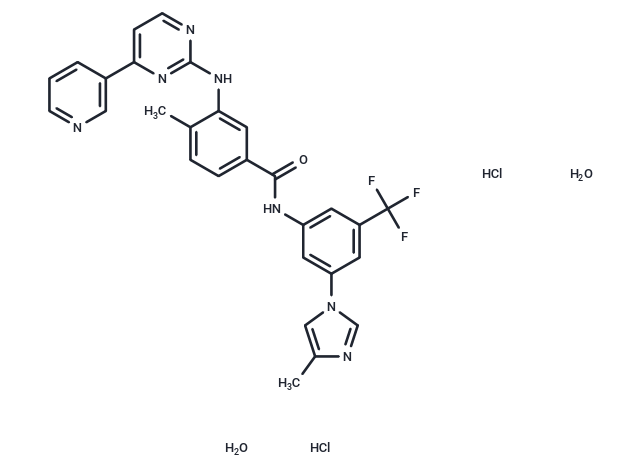 化合物 Nilotinib dihydrochloride dihydrate,Nilotinib dihydrochloride dihydrate