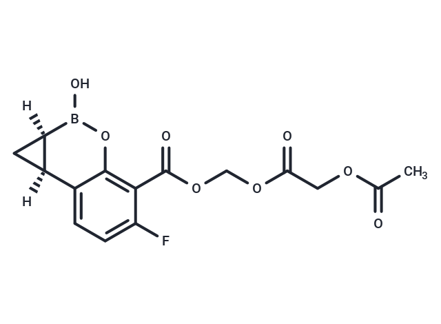 化合物 QPX7728 bis-acetoxy methyl ester,QPX7728 bis-acetoxy methyl ester