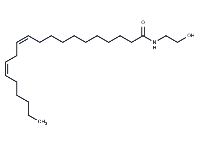 化合物 11(Z),14(Z)-Eicosadienoic Acid Ethanolamide,11(Z),14(Z)-Eicosadienoic Acid Ethanolamide