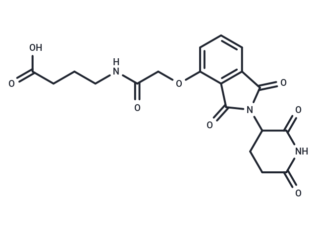 化合物 Thalidomide-O-amido-C3-COOH,Thalidomide-O-amido-C3-COOH