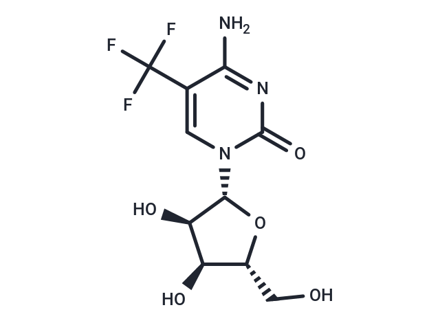 化合物 5-(Trifluoromethyl)cytidine,5-(Trifluoromethyl)cytidine