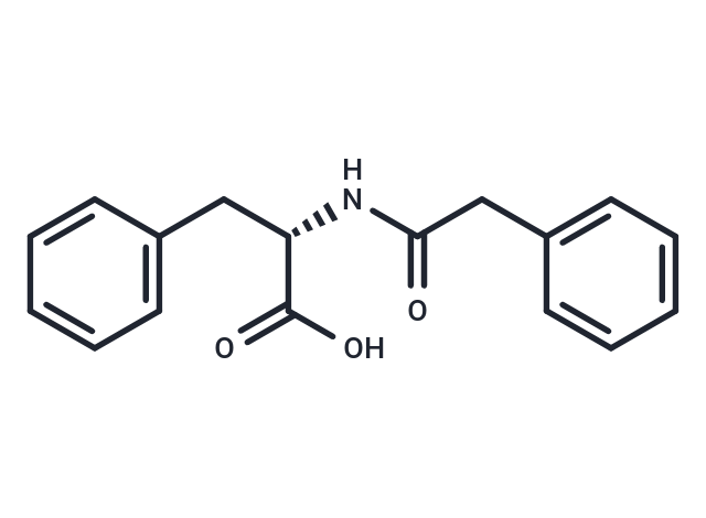 化合物 N-Phenylacetylphenylalanine,N-Phenylacetylphenylalanine